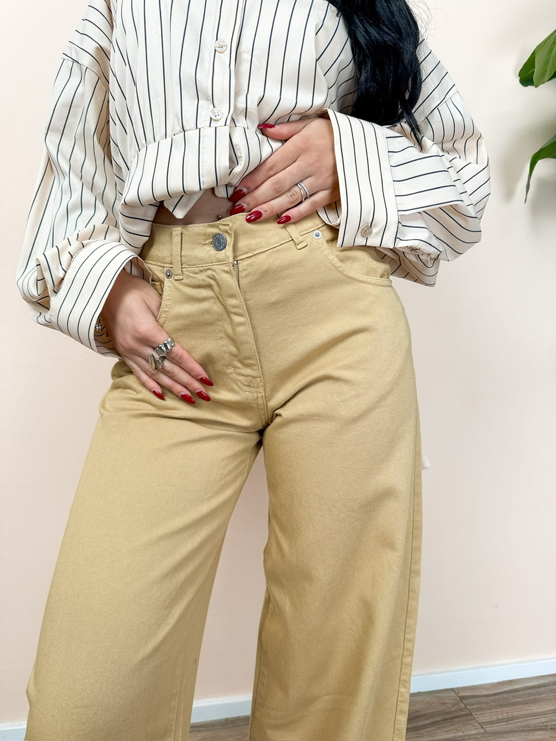 Pantalone Bella - BEIGE