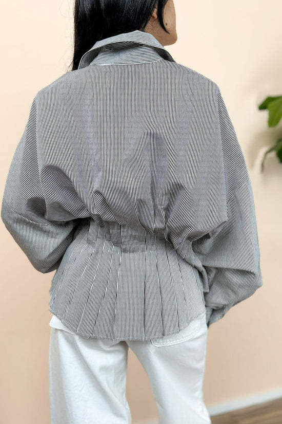 Camicia arricciata - RIGHE