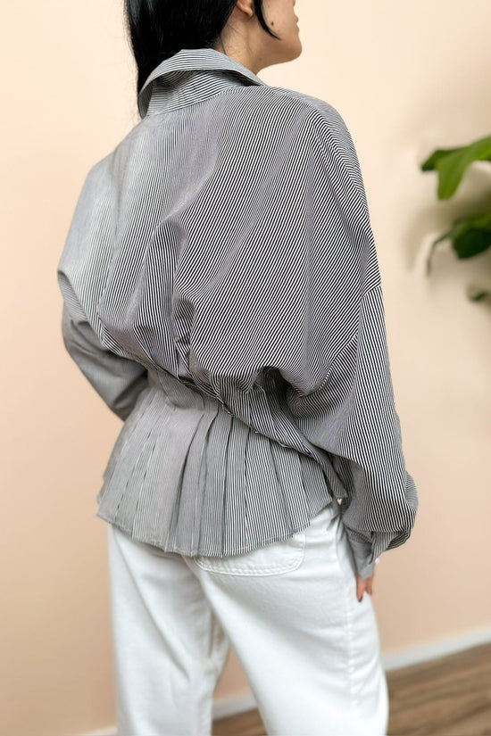 Camicia arricciata - RIGHE
