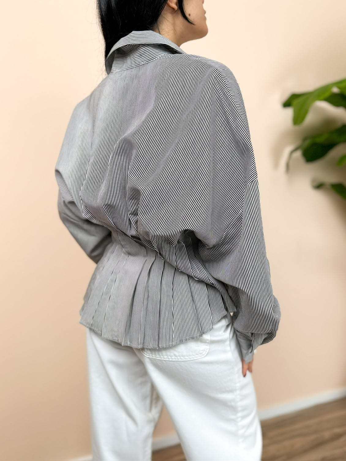 Camicia arricciata - RIGHE