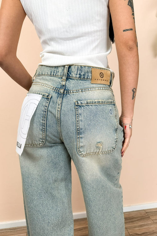 Jeans Bella - BLUE DENIM