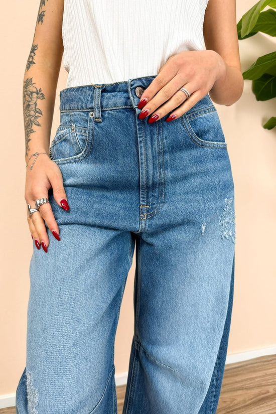Jeans Barbara - BLUE DENIM