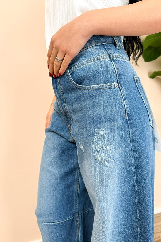 Jeans Barbara - BLUE DENIM