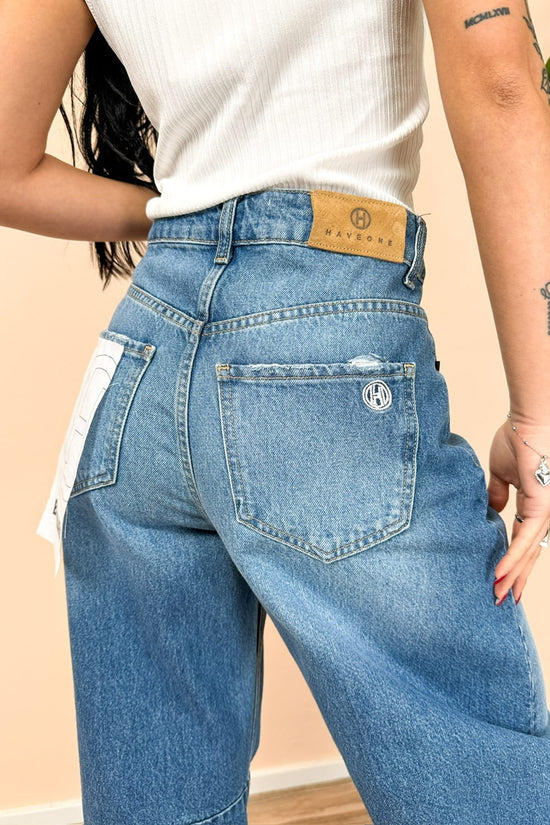 Jeans Barbara - BLUE DENIM