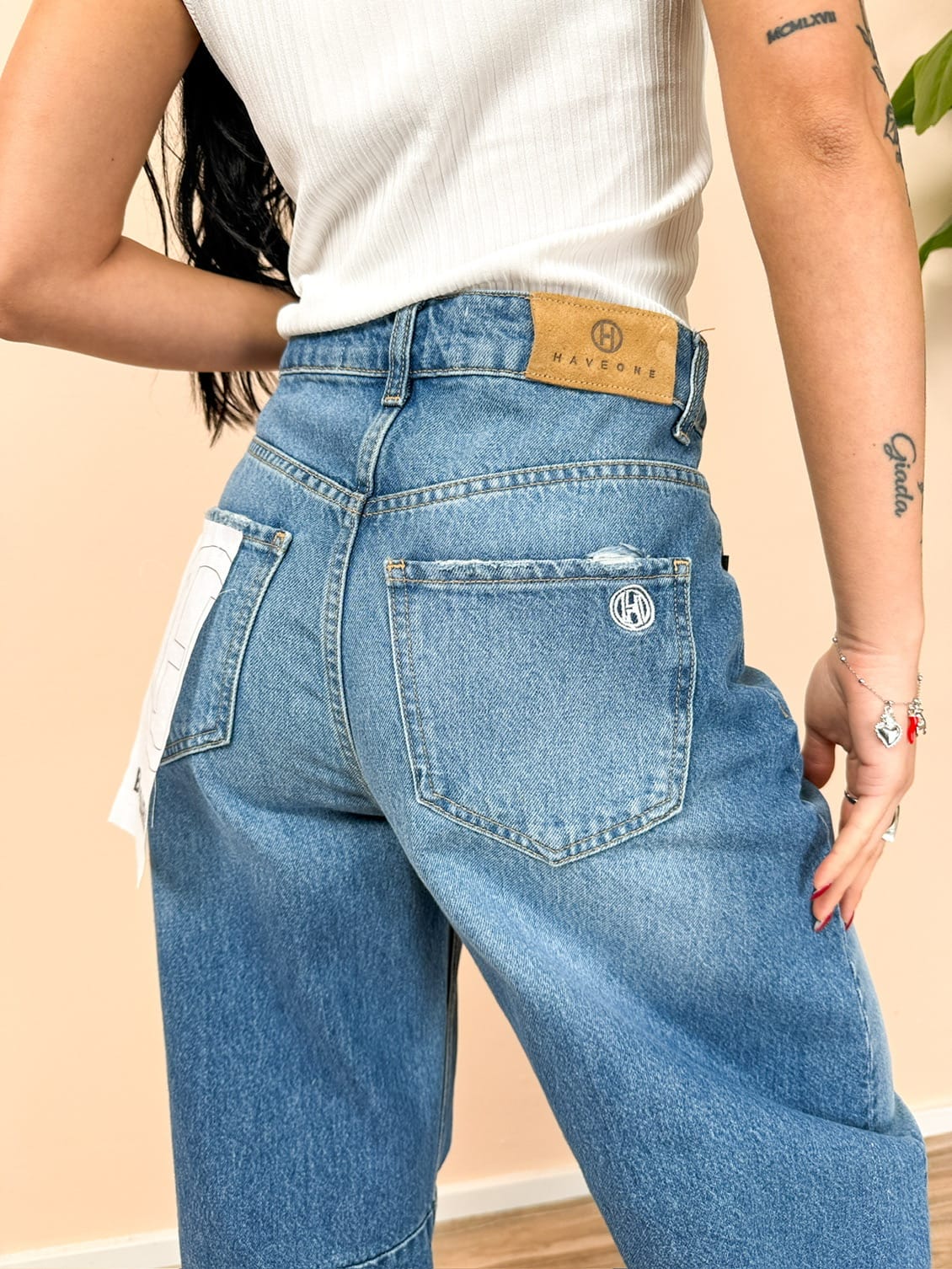 Jeans Barbara - BLUE DENIM
