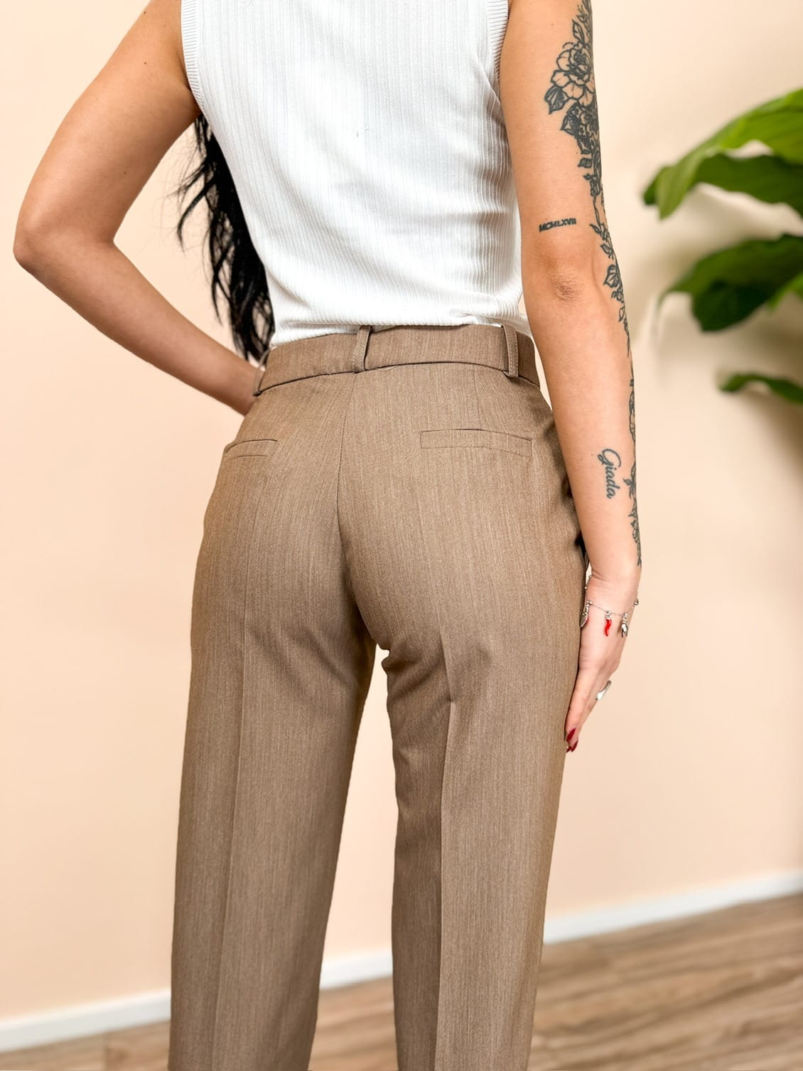 Pantalone sigaretta - TORTORA
