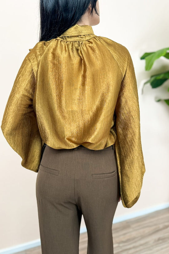 Camicia fiocco in crepes - OLIO