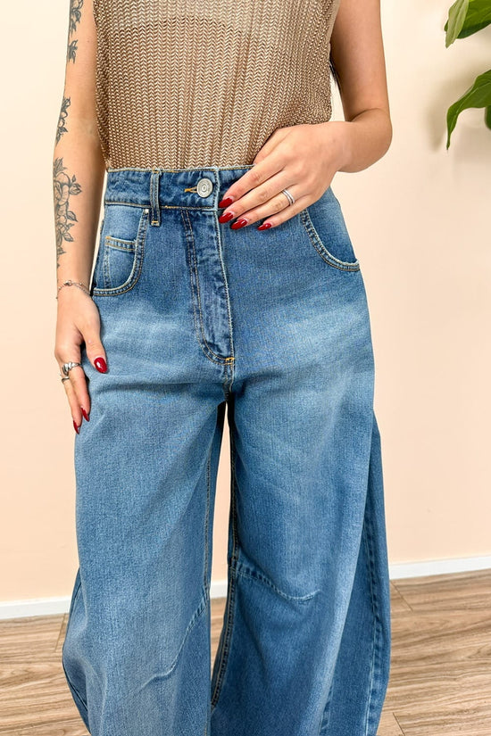 Jeans Louvre - BLUE DENIM