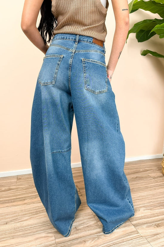 Jeans Louvre - BLUE DENIM