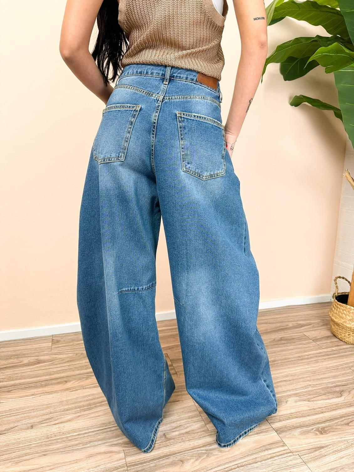 Jeans Louvre - BLUE DENIM