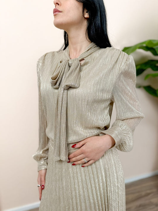 Camicia metallica - ORO