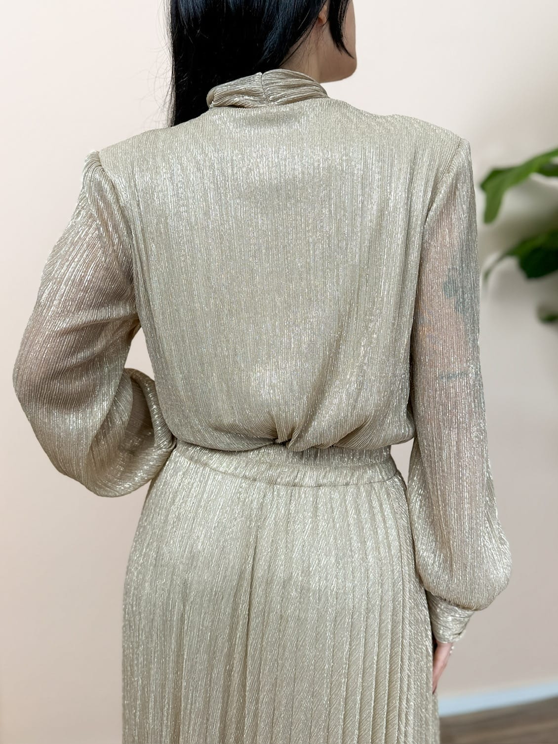 Camicia metallica - ORO