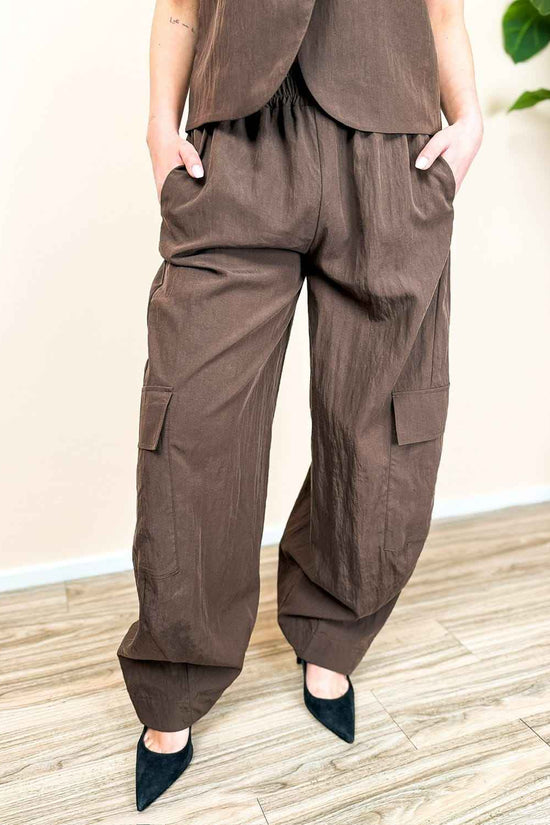 Completo gilet e pantalone - MORO