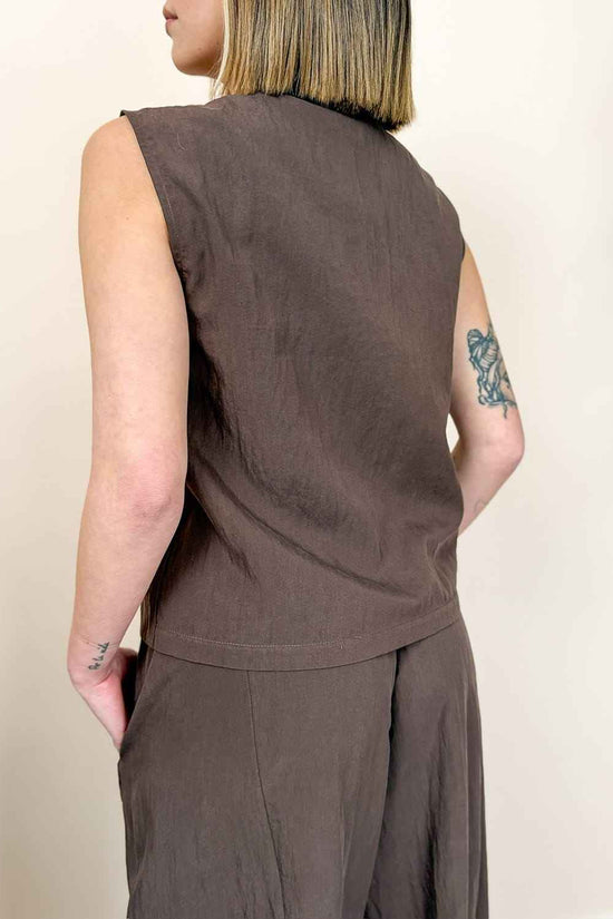 Completo gilet e pantalone - MORO