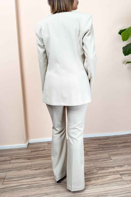 Completo giacca e pantalone - BEIGE
