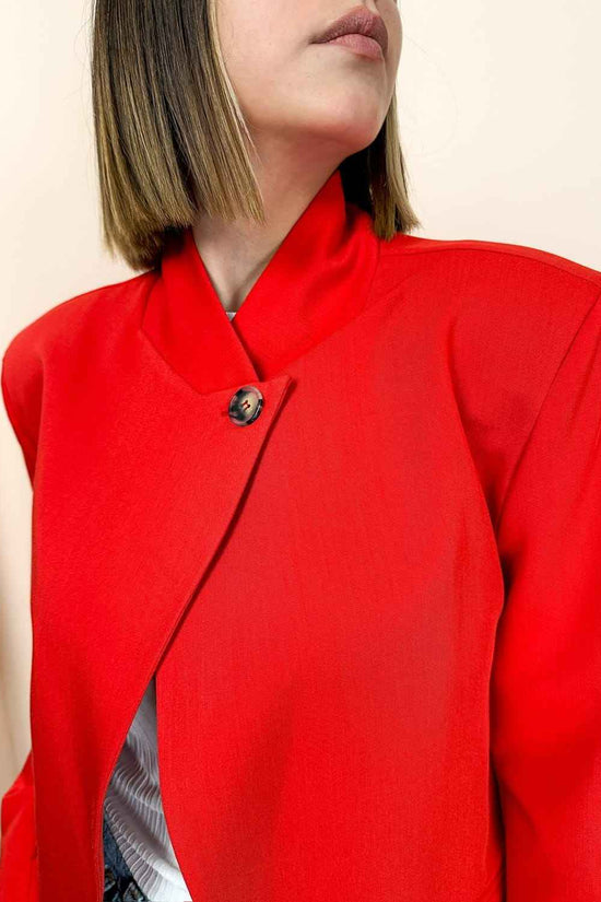 Giacca coreana - ROSSO