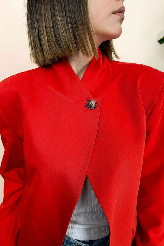 Giacca coreana - ROSSO