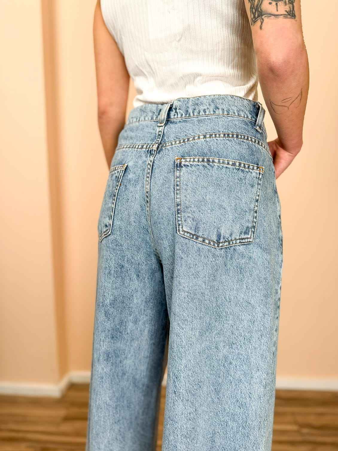 Bermuda in jeans - LIGHT BLUE