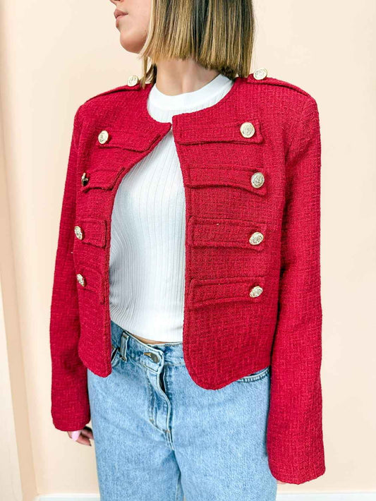 Giacca chanel - ROSSO