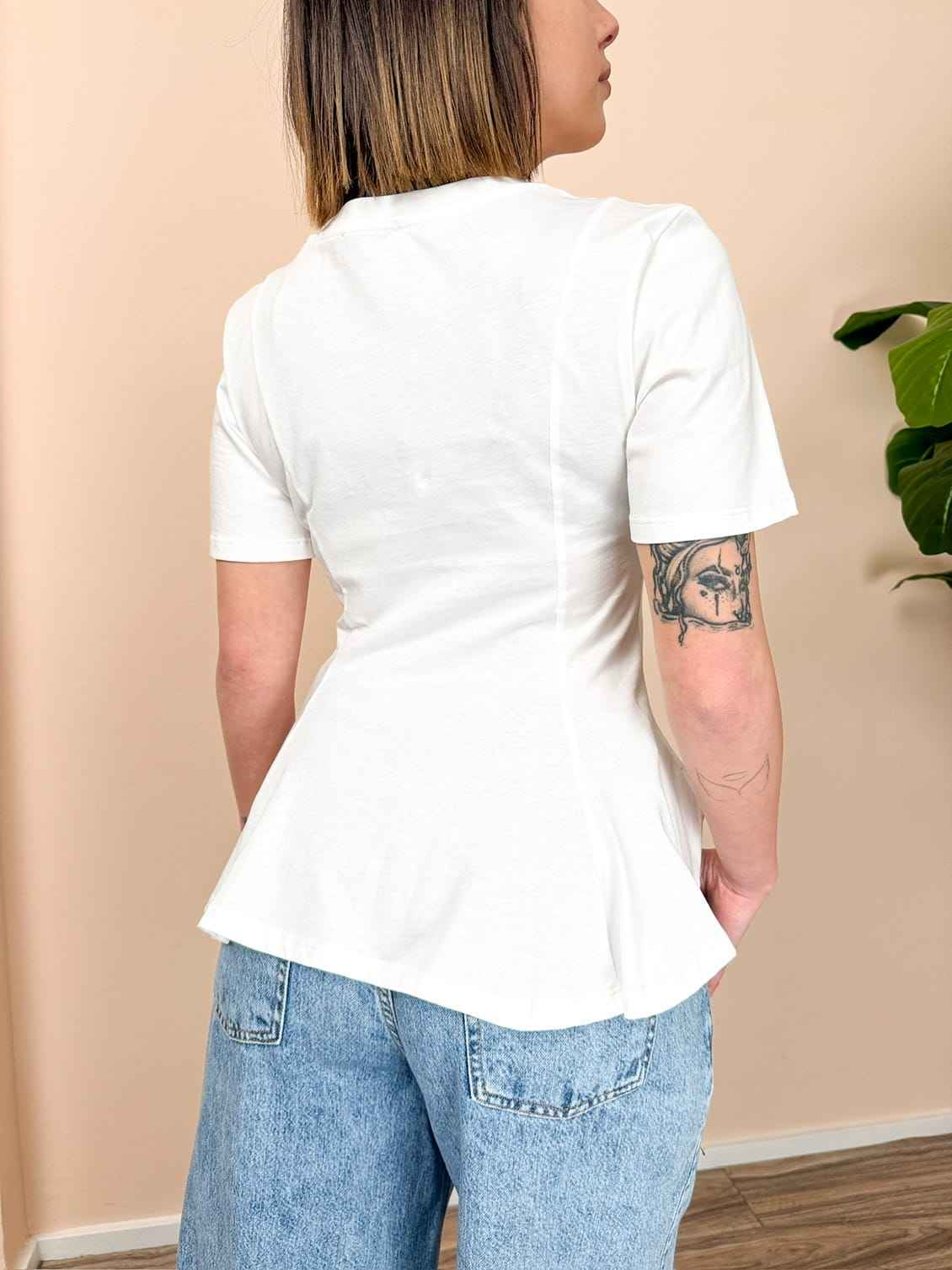 T-Shirt spicchi - BIANCO