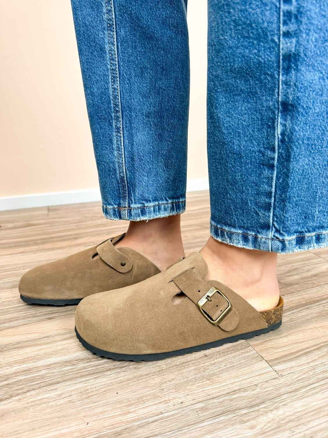 Sabot birk - TAUPE