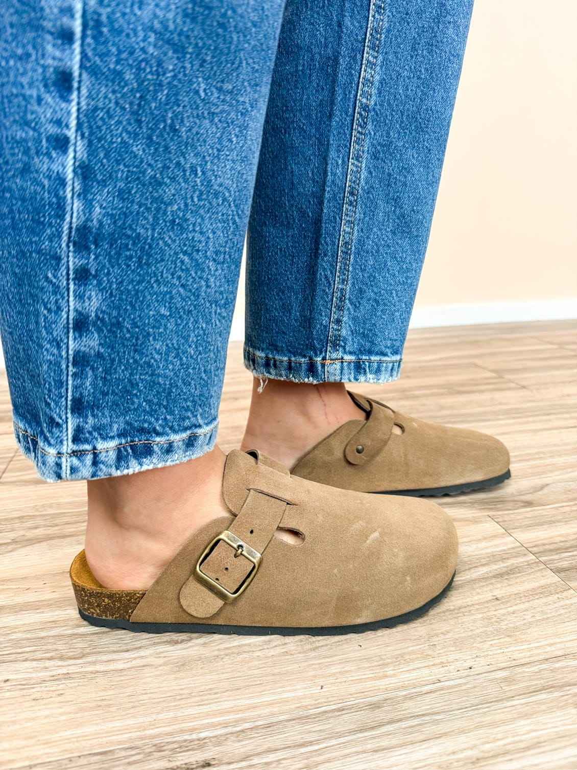 Sabot birk - TAUPE