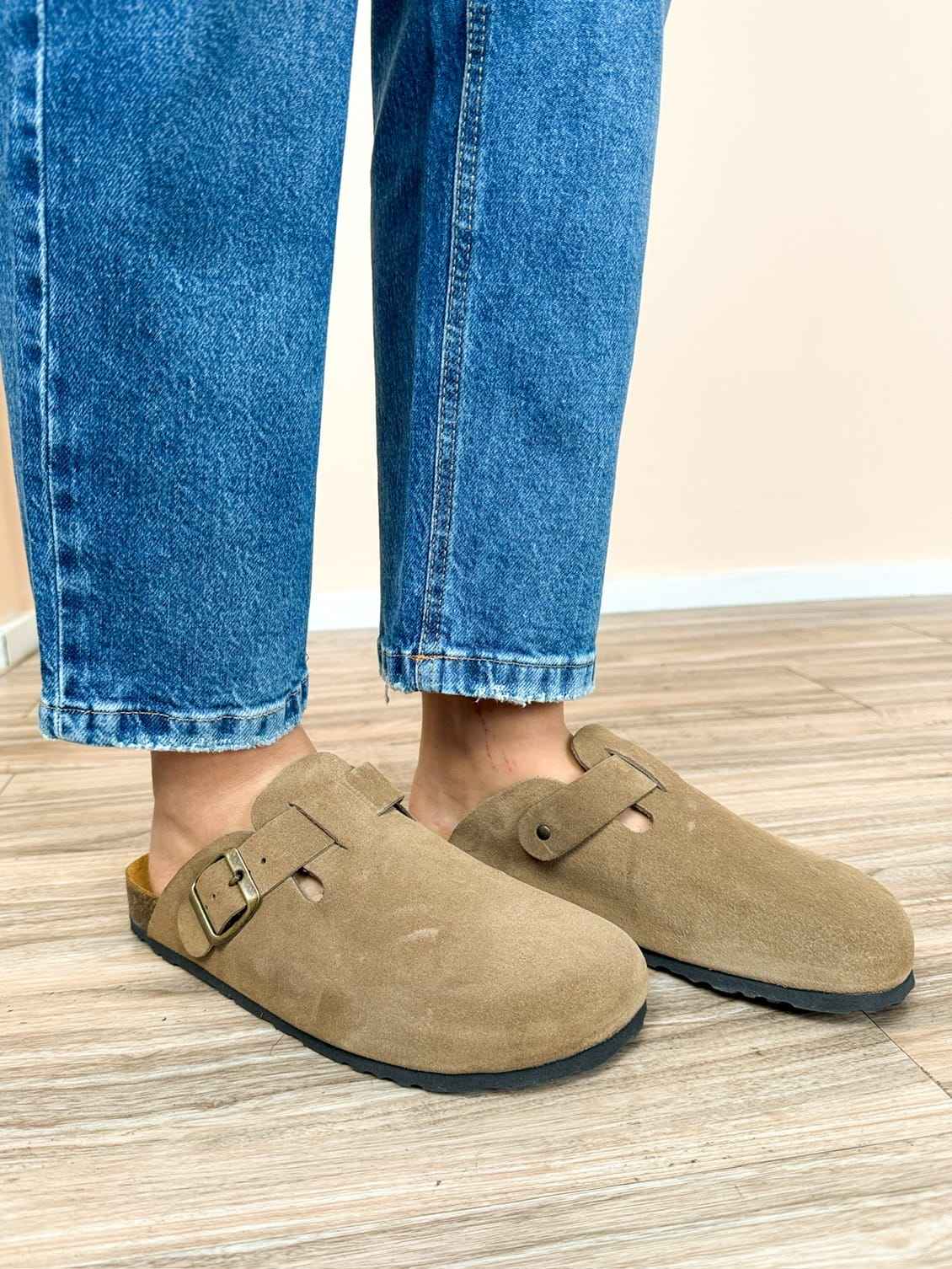 Sabot birk - TAUPE