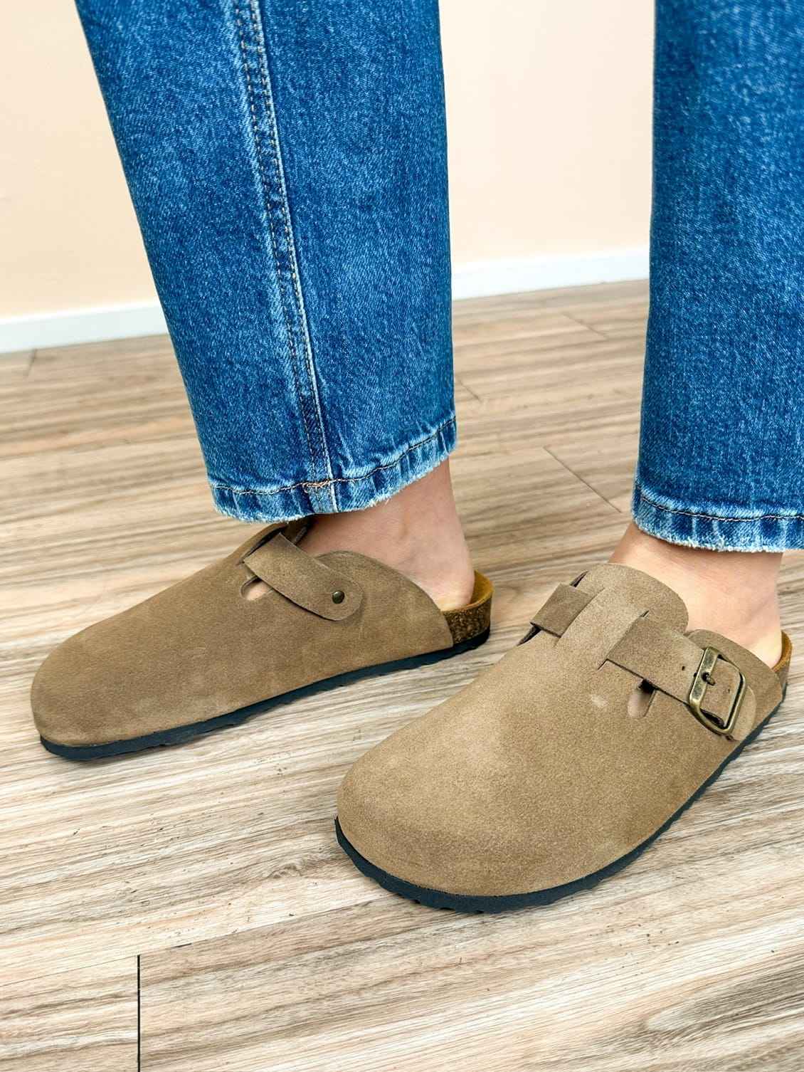 Sabot birk - TAUPE