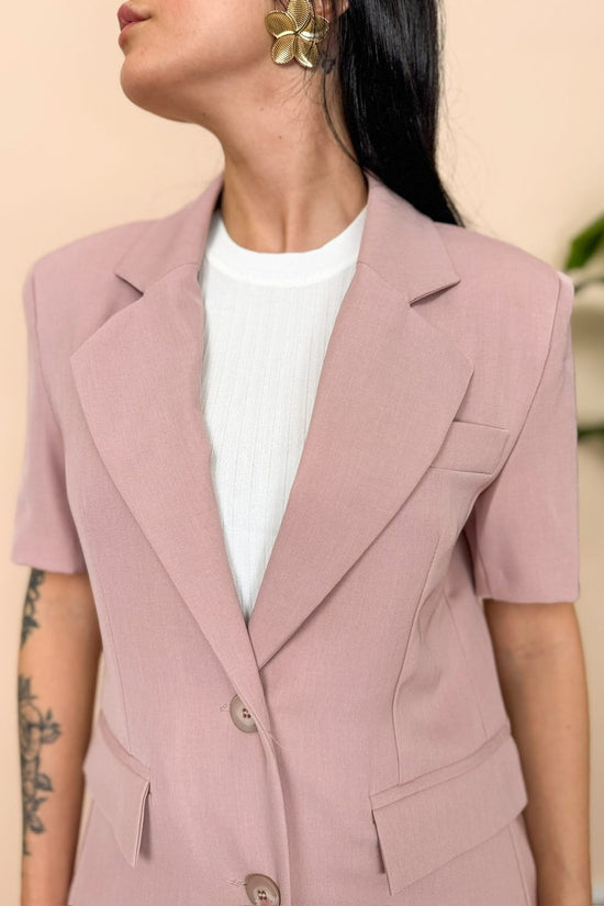 Giacca mezza manica cadì - ROSA