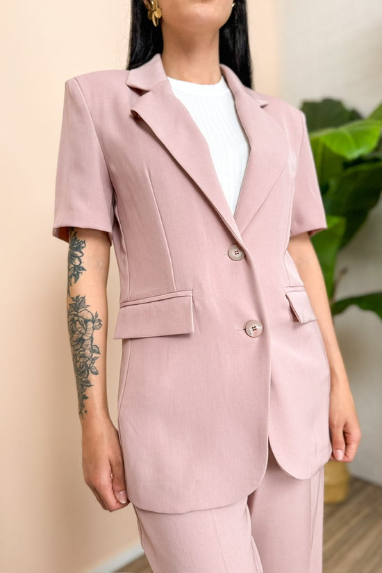 Giacca mezza manica cadì - ROSA