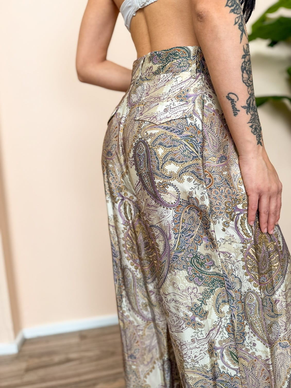 Pantalone in viscosa - CACHEMIRE