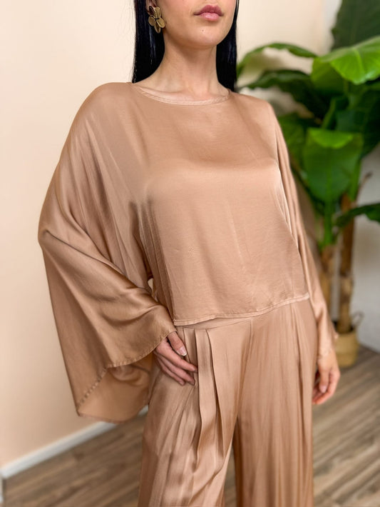 Blusa maniche over - BLUSH