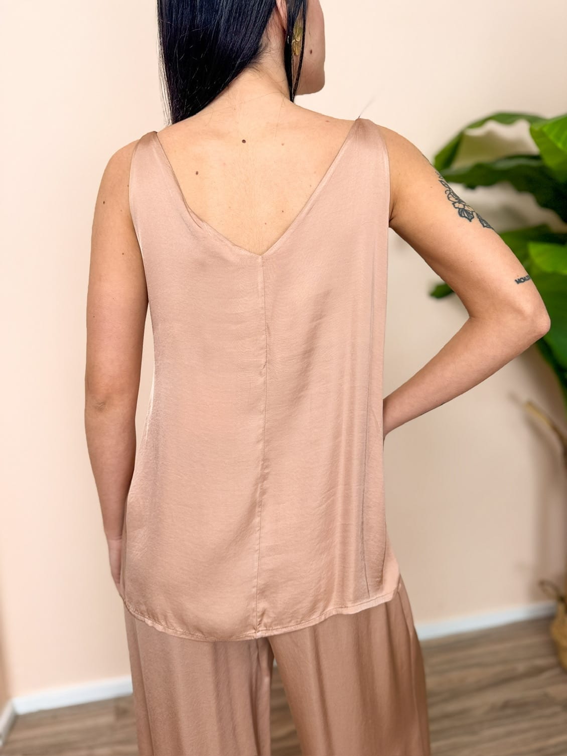 Top in viscosa - BLUSH