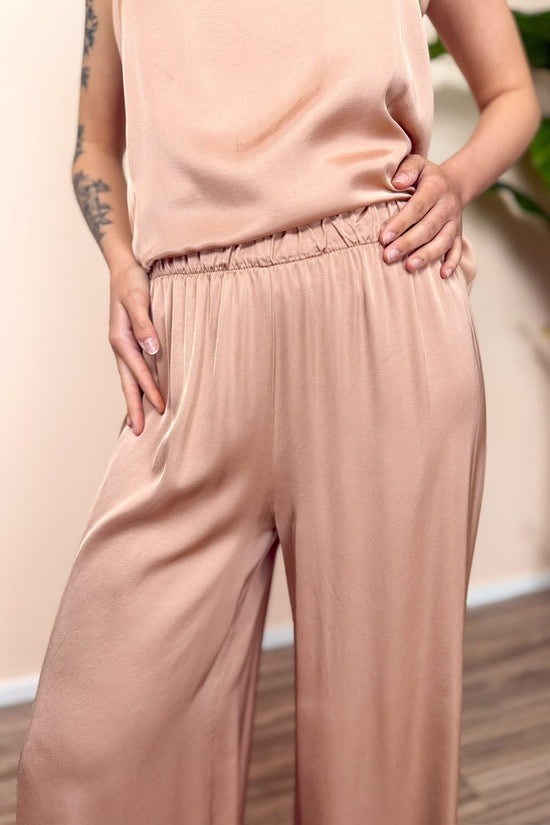 Pantalone in viscosa - BLUSH