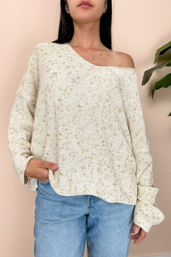 Pull lurex - CREMA