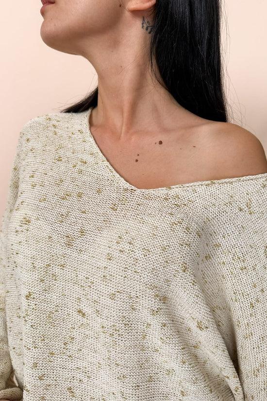 Pull lurex - CREMA
