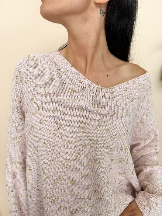 Pull lurex - ROSA
