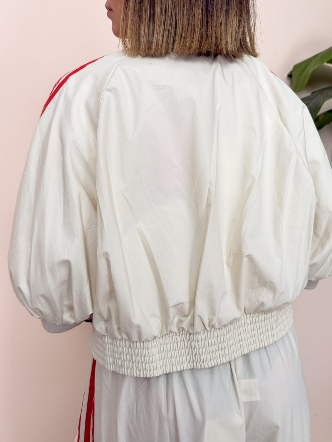 Giacca bomber righe - BURRO