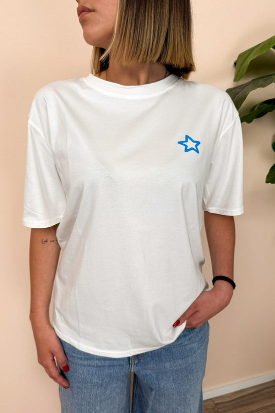 T-Shirt con stampa - BIANCO