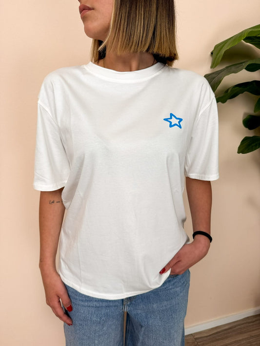 T-Shirt con stampa - BIANCO