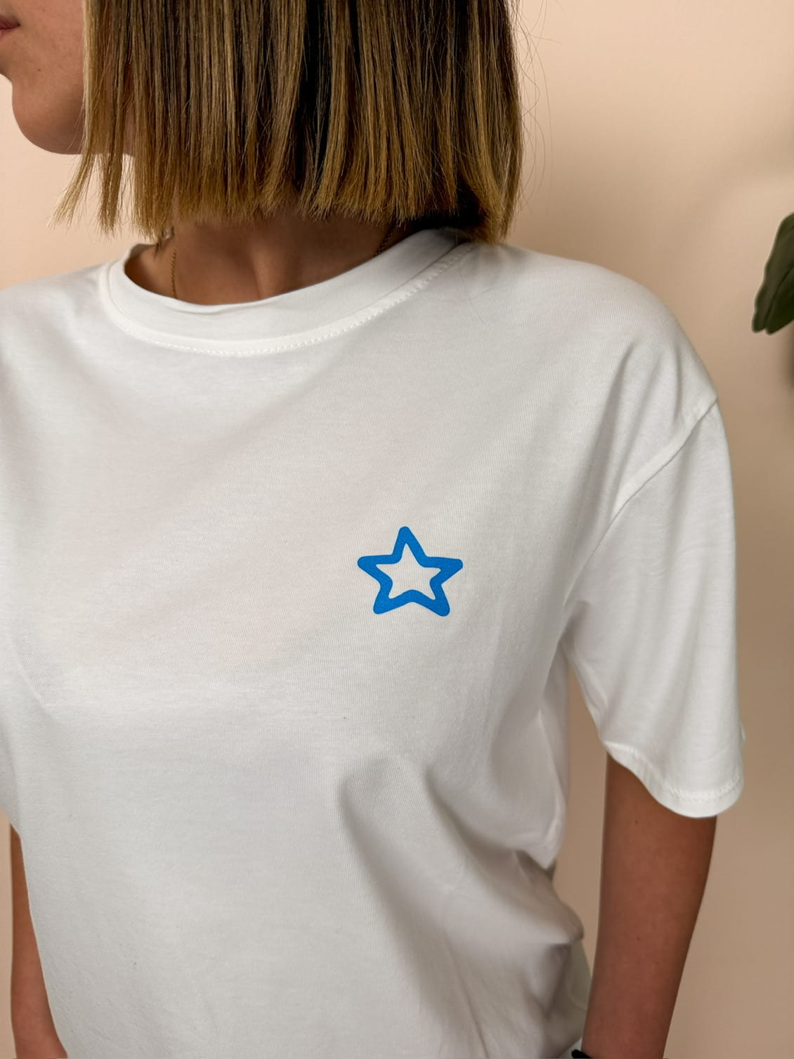 T-Shirt con stampa - BIANCO