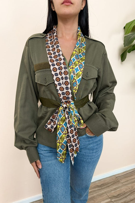 Camicia con foulard vintage - MILITARE