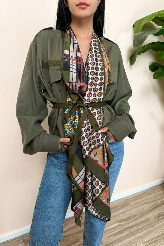 Giacca foulard - MILITARE
