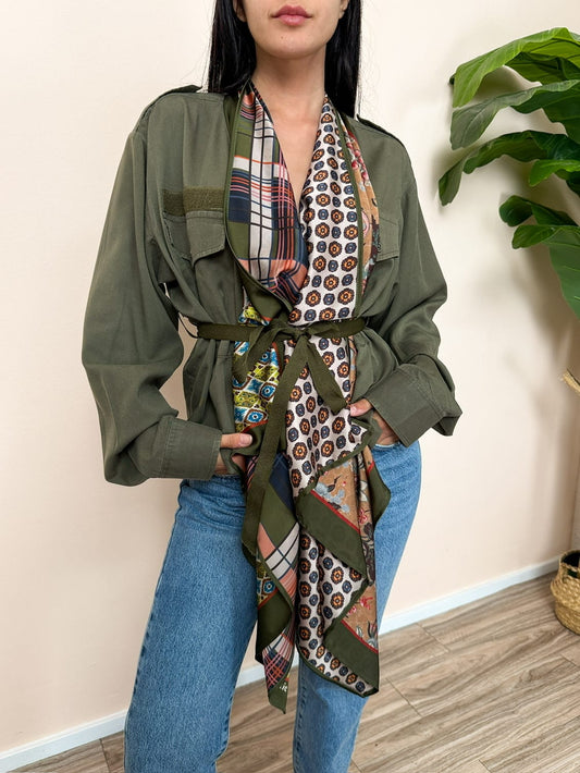 Giacca foulard - MILITARE