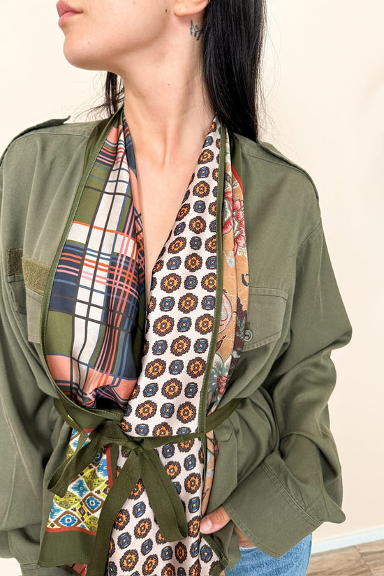 Giacca foulard - MILITARE