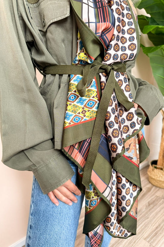 Giacca foulard - MILITARE