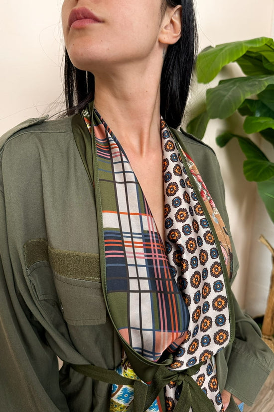 Giacca foulard - MILITARE