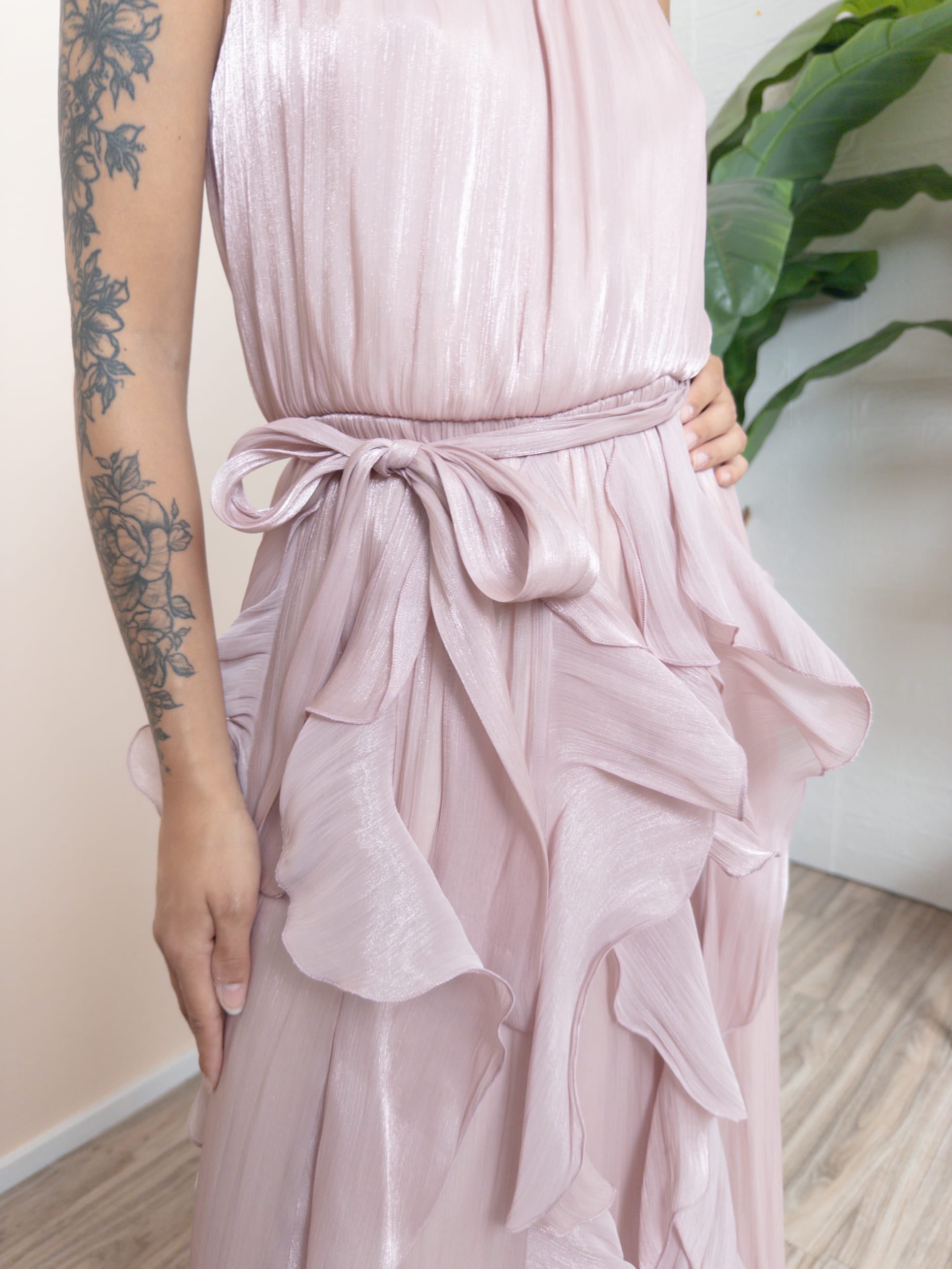 Abito in seta - ROSA