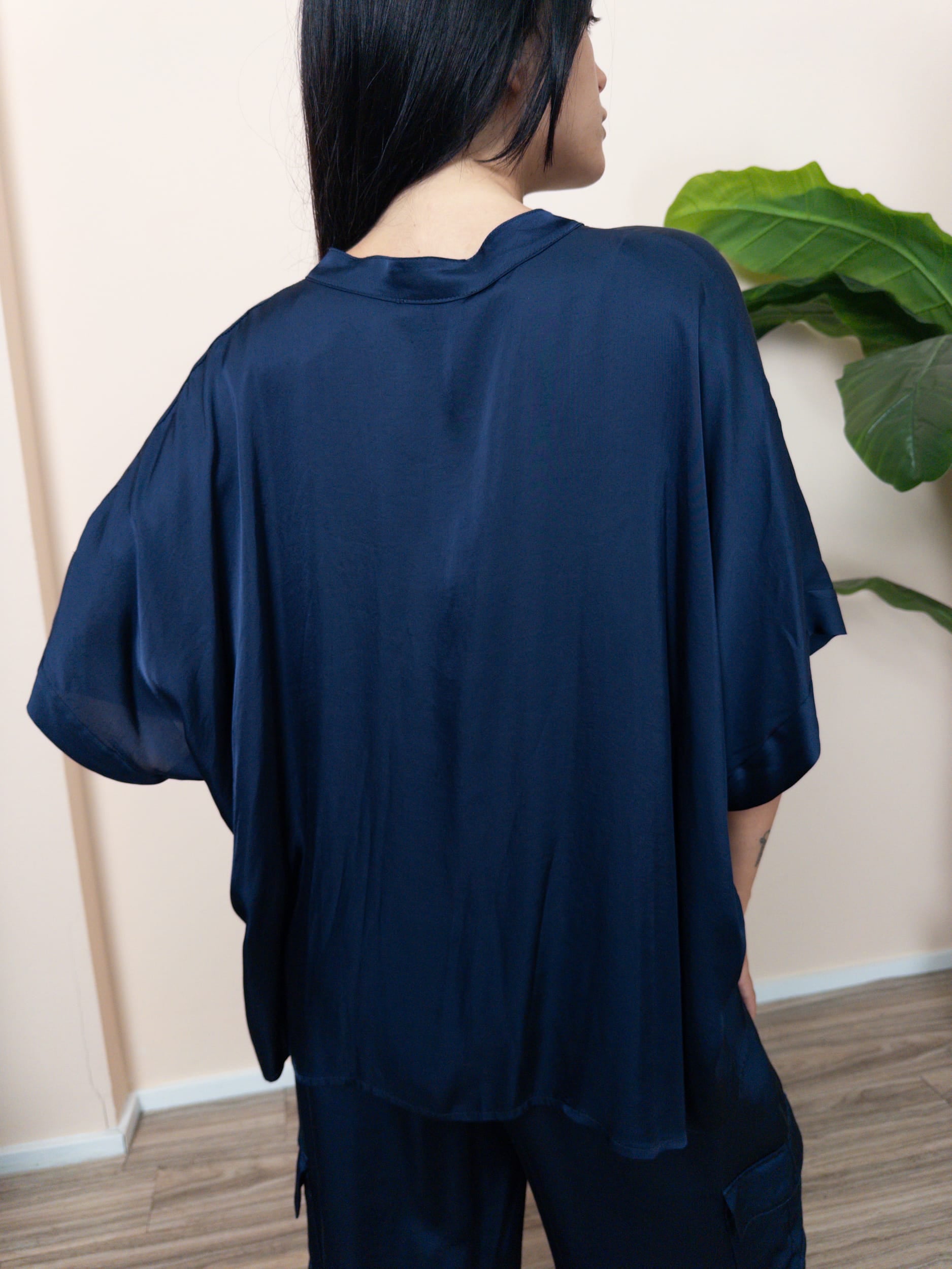 Camicia in viscosa - BLU