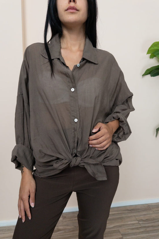 Camicia in mussola - MORO